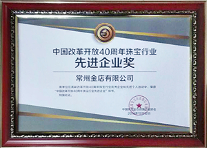 中宝协先进企业奖